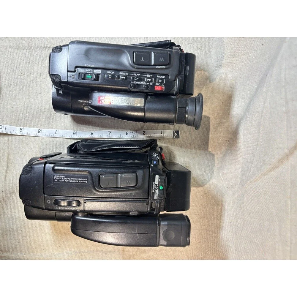 Lot of 2 Sony 8mm HandyCams For Parts - CCD-TR65, CCD-TR71
